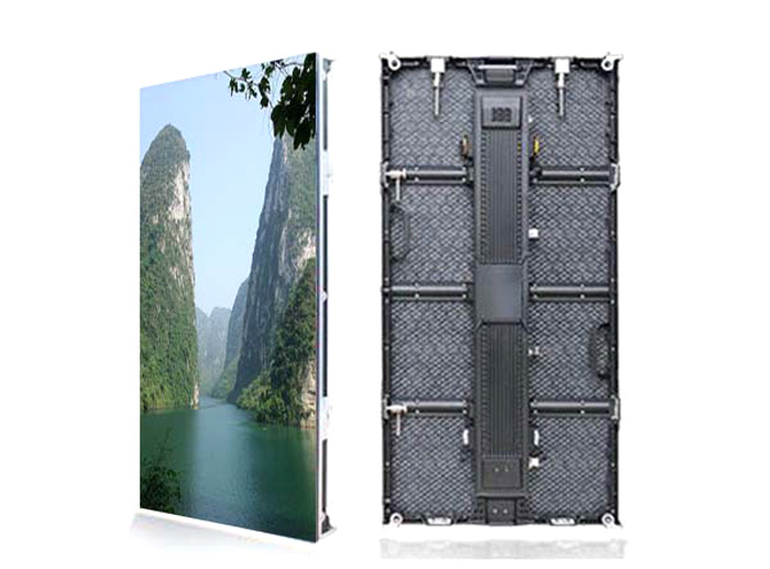 Can the Rental LED Display continue operating in the rain?